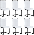 Modern Dining Chairs Set of 6, High Back Kitchen Chairs, Side Room Chair by Gopop