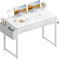 Lufeiya Small White Computer Desk by LUFEIYA