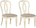 Signature Design by Ashley Realyn French Country Ribbon Back Dining Chair by SignatureDesignbyAshley