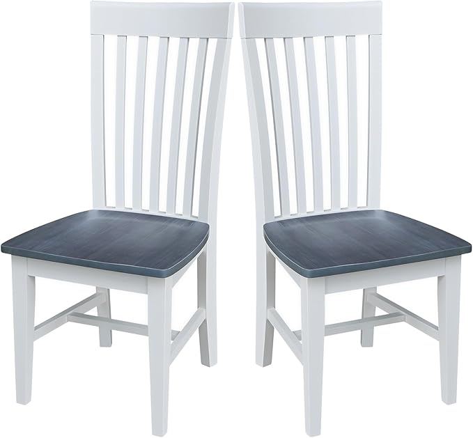 International Concepts Set of Two Tall Mission Chairs by InternationalConcepts