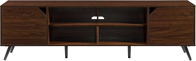 Walker Edison Nora Modern Minimal Open-Shelf TV Stand - Image 5