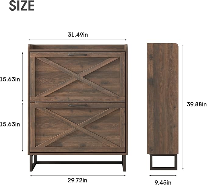 Maupvit Shoe Storage Cabinet - Image 2