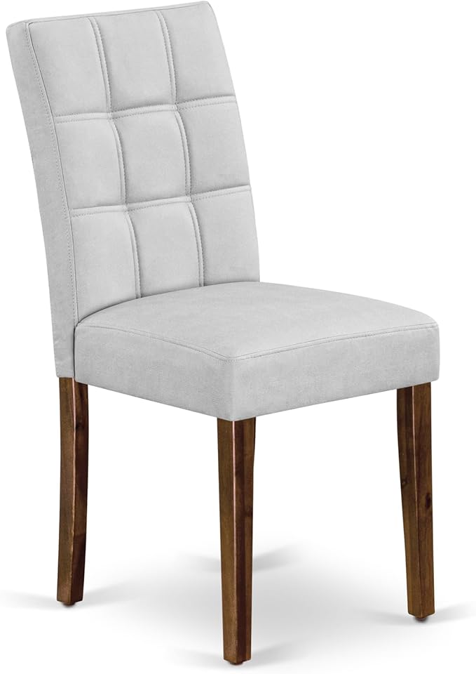 East West Furniture ANAS3-AWA-27 3 Piece Modern Dining Set consists A Dinning - Image 8