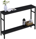 Narrow Console Table, 47 Inch Sofa Table by Timberer