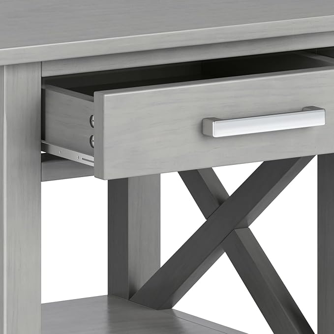 SIMPLIHOME Kitchener SOLID WOOD 21 Inch Wide Square Contemporary End Side Table - Image 8