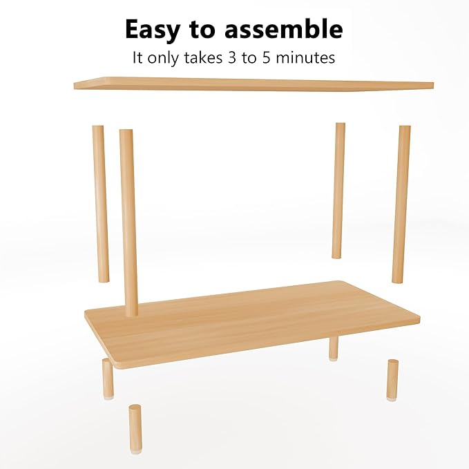 2-Tier End Table, Minimalist Modern - Image 9