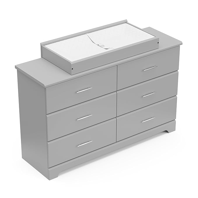 Storkcraft Brookside 6-Drawer Dresser – GREENGUARD Gold Certified, Nursery & - Image 14