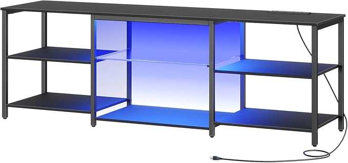 HOOBRO LED TV Stand for 75 Inch TVs - Image 9