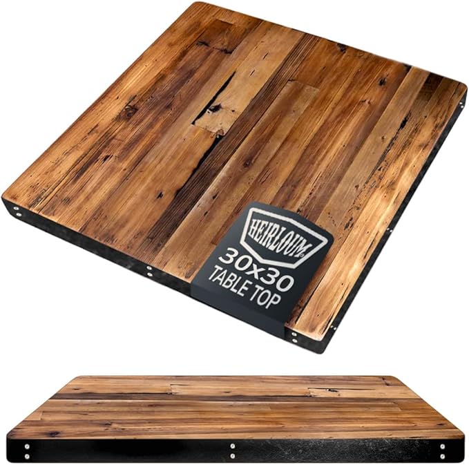 Reclaimed Wood Table Top by Heirloum