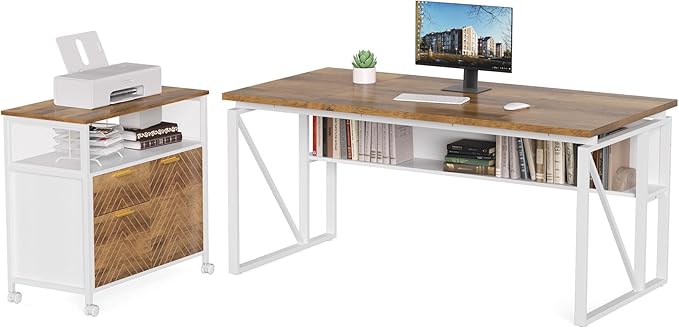 LITTLE TREE 63-Inch Office Desk by LITTLETREE