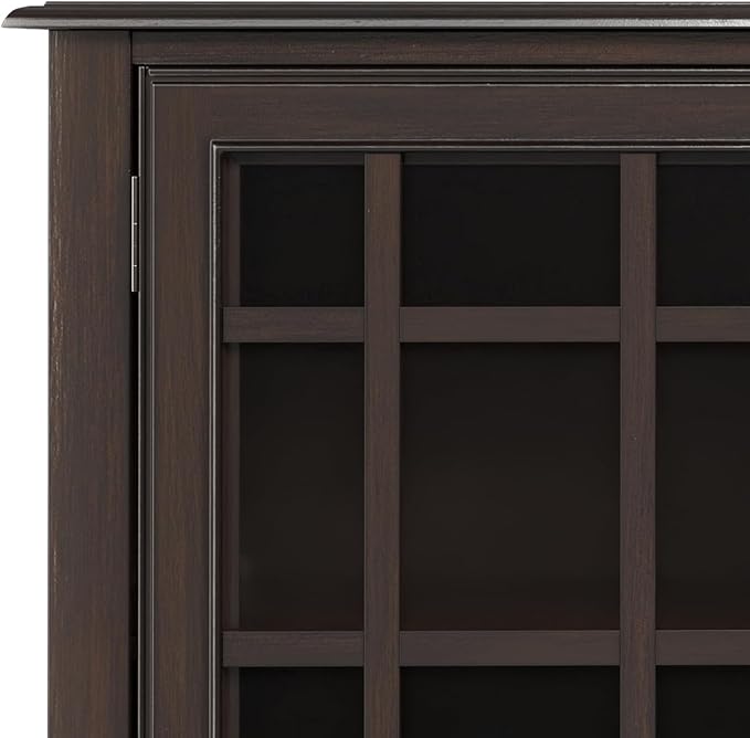 SIMPLIHOME Connaught SOLID WOOD 60 inch Wide Traditional Wide Storage Cabinet - Image 10