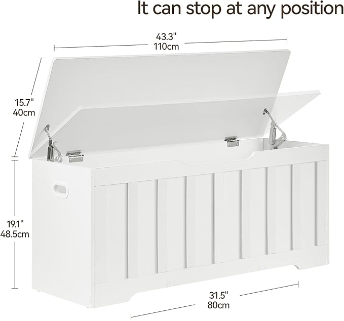 43.3" Storage Chest Extra Large, Storage Trunk - Image 2