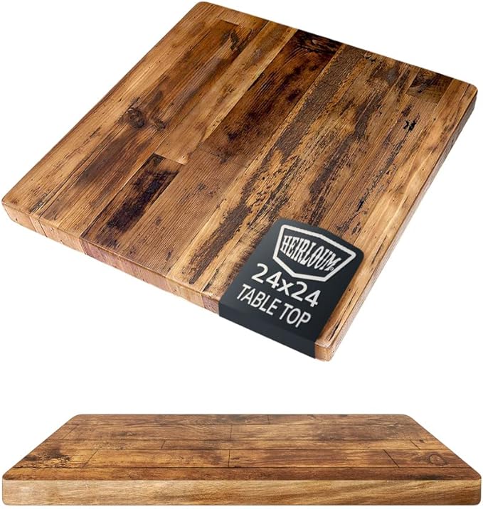 Reclaimed Wood Table Top by Heirloum