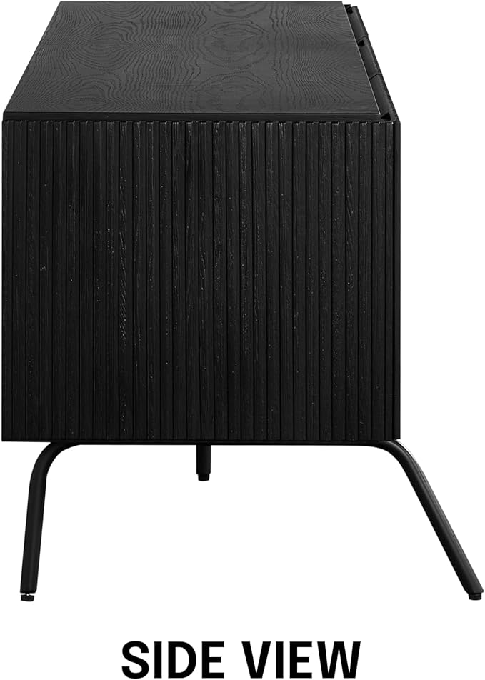 NTC Veil TV Stand with 3 Doors for TVs up to 60’’, Media Console with Vertical - Image 7