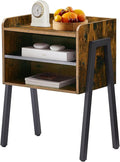 VECELO Stackable Nightstand, End Table Side Table by VECELO