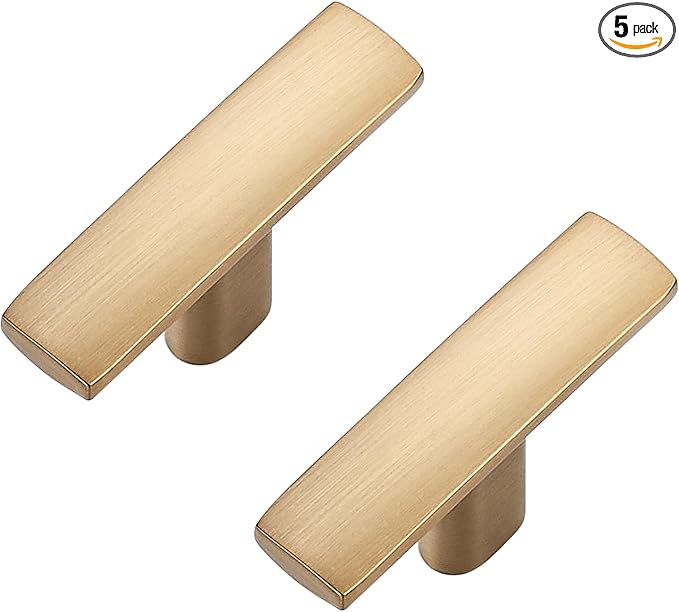 5 Pack Cabinet Handles Single Hole by Ravinte+Decor
