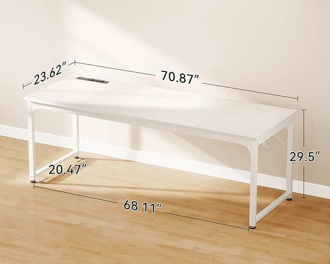 Coleshome 71 Inch Computer Desk - Image 3
