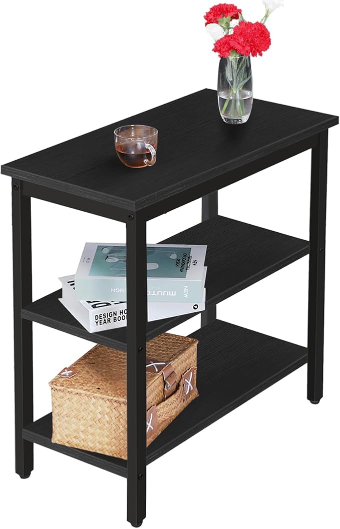 HOOBRO End Table, Simple Rustic Side Table - Image 9
