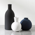 Ceramic Vase Set of 3 | Vases Home Decor | Decorative Flower Table Rustic Vase by ooit