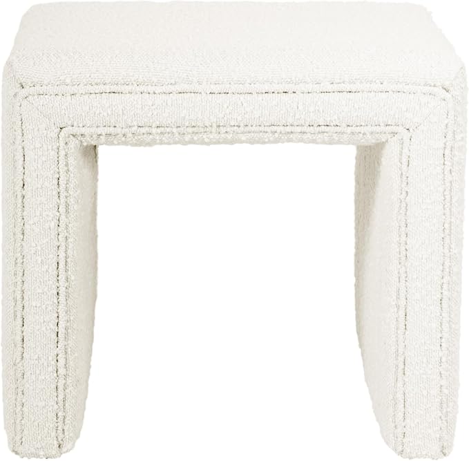 HomePop Modern Channel Tufted Ottoman Home Décor|Ottoman by HomePop