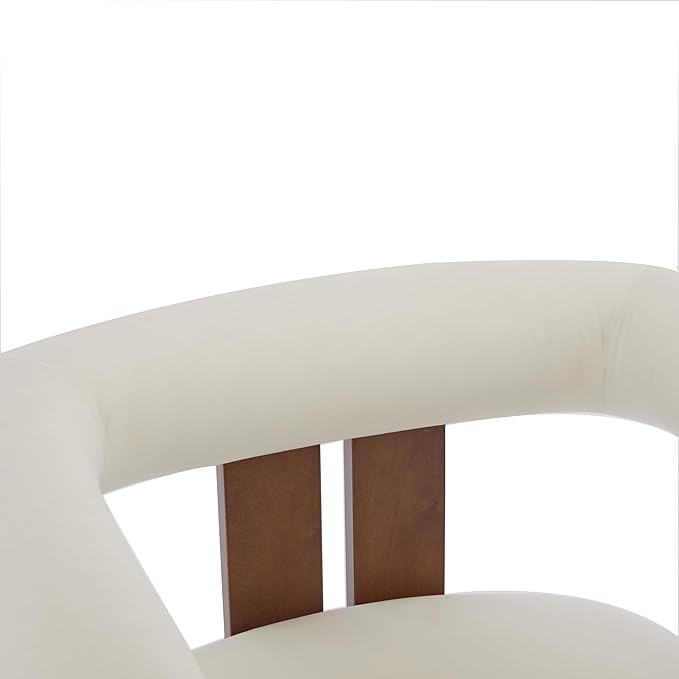 Christopher Knight Home Modern Velvet Upholstered Accent Chair - Image 8