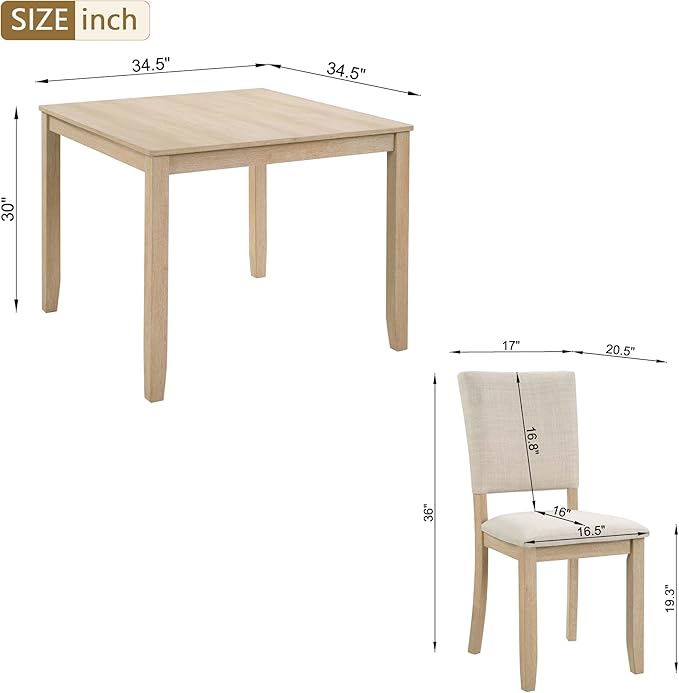 Ball & Cast 5 Piece Dining Table Set - Image 2