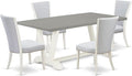 East West Furniture V097VE005-5 5 Piece Kitchen Table Set by EastWestFurniture