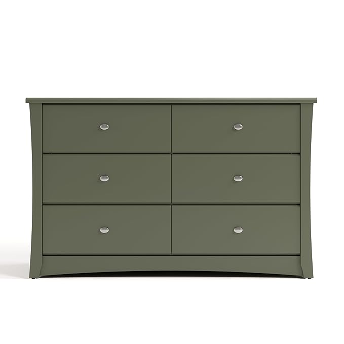 Storkcraft Crescent 6 Drawer Double Dresser – GREENGUARD Gold Certified - Image 3