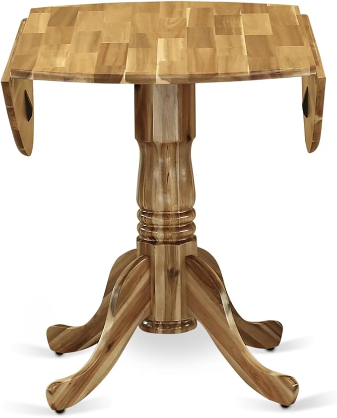 East West Furniture DLFL5-ANA-04 5 Piece Dining Room Furniture Set Includes a - Image 6