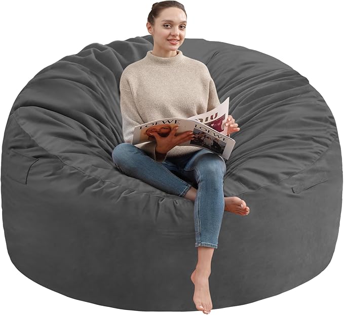 3FT Bean Bag Chair, Comfy Bean Bag Chairs by SIMFLAG