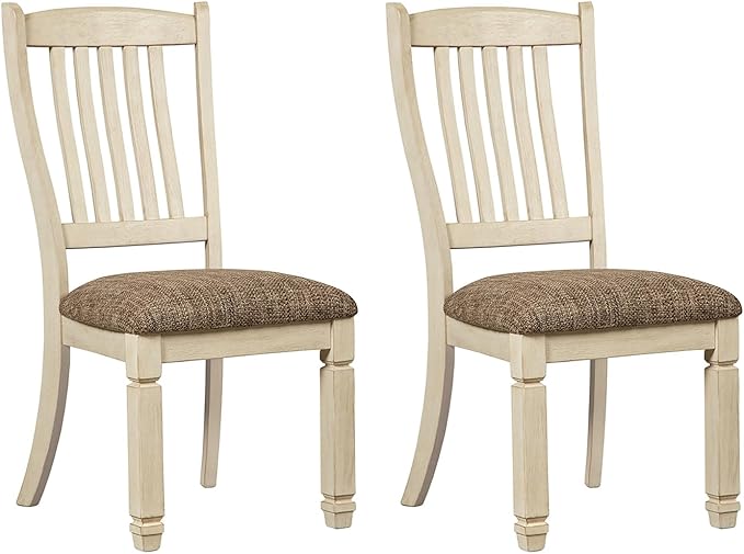 Signature Design by Ashley Bolanburg 20" Upholstered Dining Room Chair by SignatureDesignbyAshley