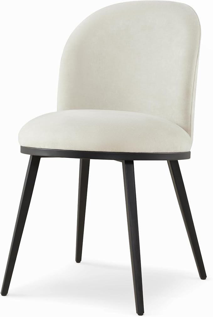 Dining Chairs Set of 6, Fabric Upholstered Dining Room Chairs - Image 8