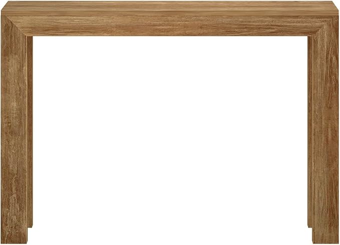 Plank+Beam Modern Solid Wood Console Table, 46.25 Inch, Sofa Table, Narrow - Image 5