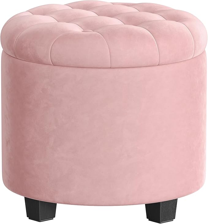 SONGMICS Round Ottoman, Ottoman by SONGMICSbySONGMICSHOME