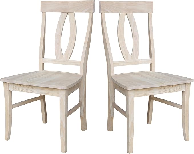 IC INTERNATIONAL CONCEPTS Set of Two Verona Dining Chairs 225lbs wt Capacity by InternationalConcepts