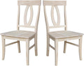 IC INTERNATIONAL CONCEPTS Set of Two Verona Dining Chairs 225lbs wt Capacity by InternationalConcepts