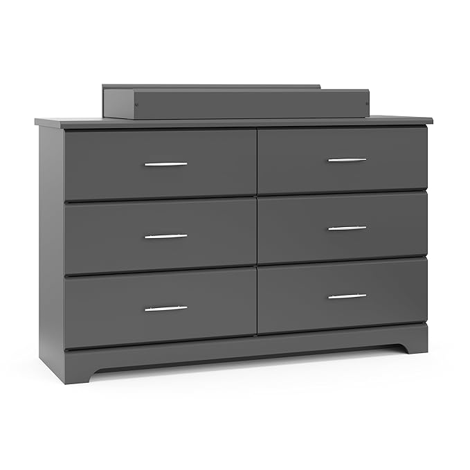 Storkcraft Brookside 6-Drawer Dresser – GREENGUARD Gold Certified, Nursery & - Image 14