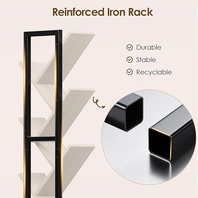 Double Sided Rotating Tree Bookshelf - Image 5