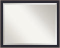 Amanti Art Black Bathroom Mirror by AmantiArt