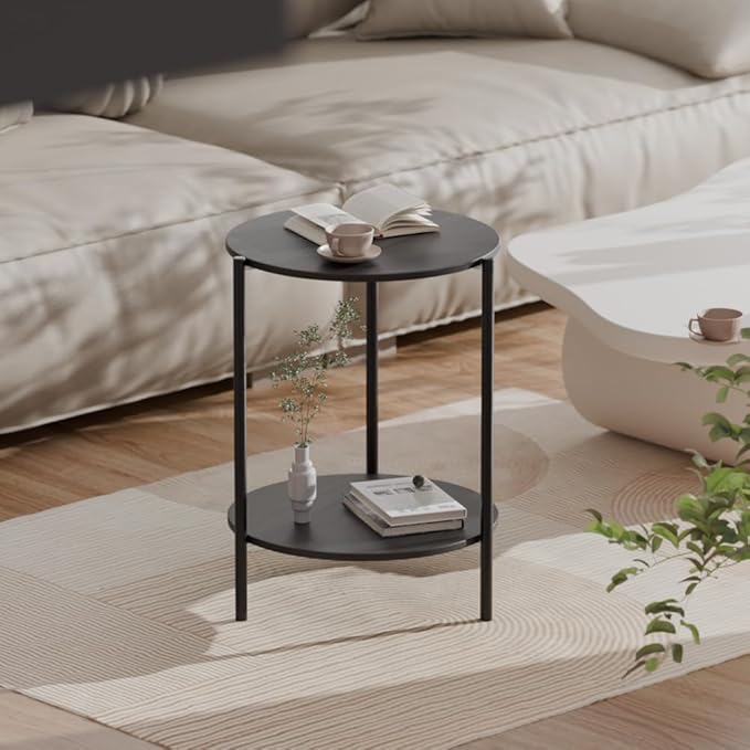 Side Table, Round End Table - Image 3