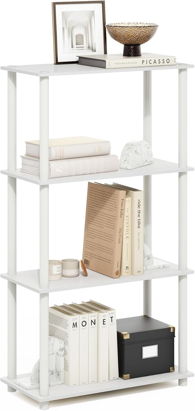 Furinno Turn-N-Tube 3-Tier Compact Multipurpose Shelf Display Rack - Image 4