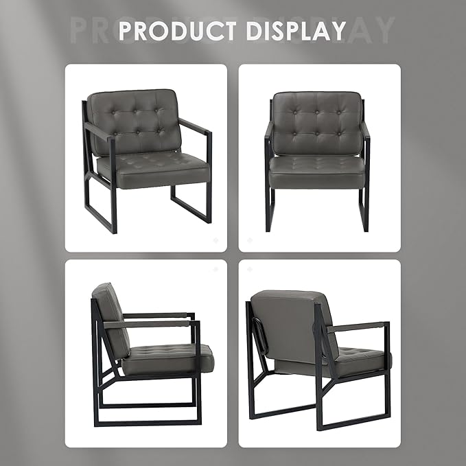 COLAMY Modern Accent Chair, Accent Arm Chair - Image 7