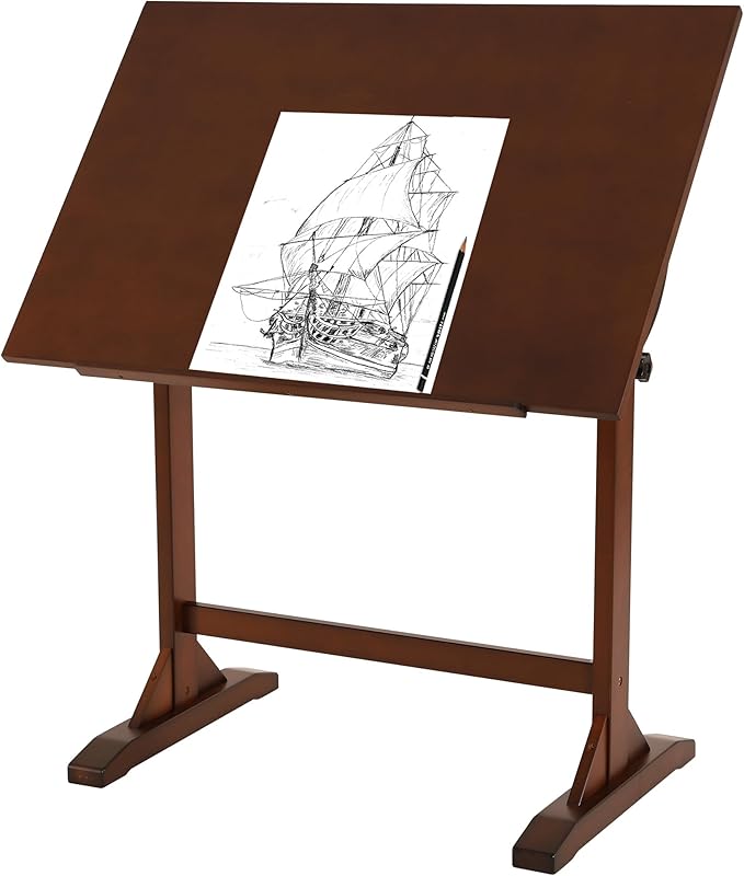 VISWIN Wood Drafting Table for Adults by VISWIN