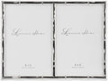Lawrence Frames 4x6 Double Silver Metal Picture Frame by LawrenceFrames