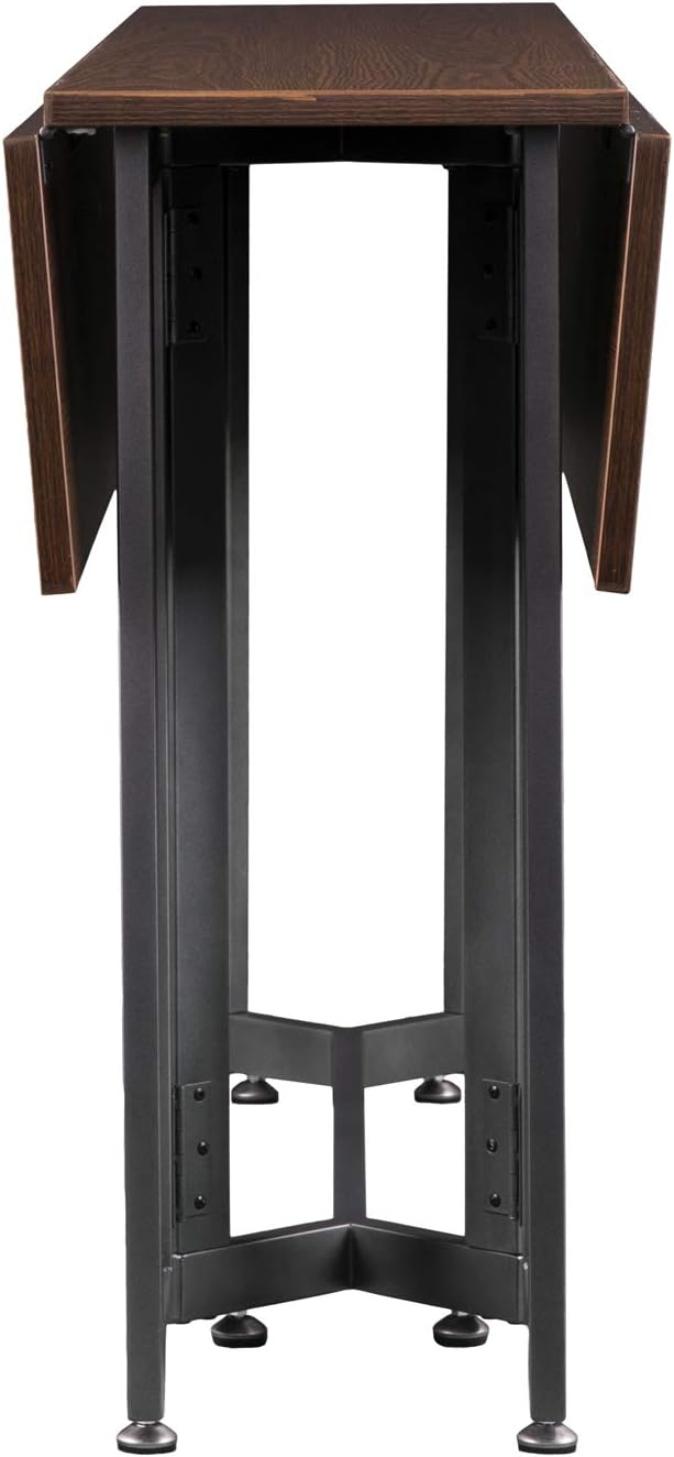 SEI Furniture Driness Drop Leaf Convertible Console to Dining Table, Dark - Image 10