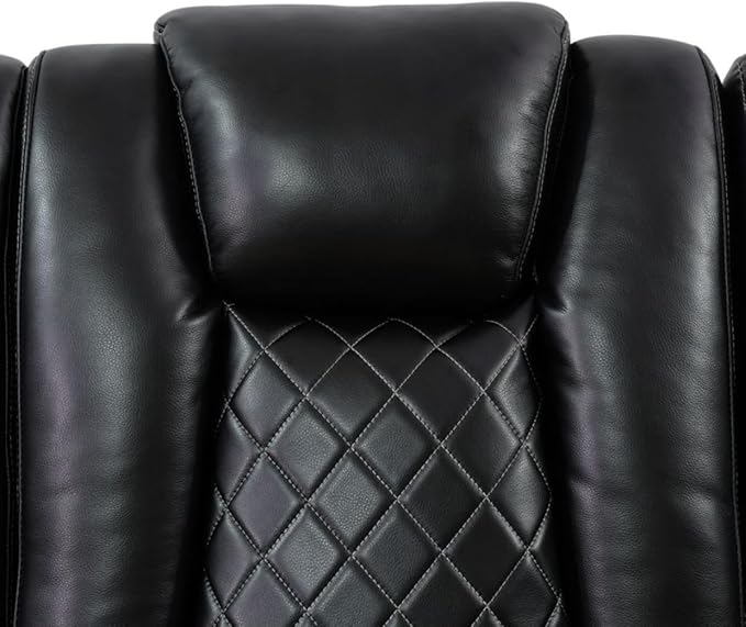 Electric Power Recliner Sofa Living Room Furniture, Comfy Home Theater - Image 7