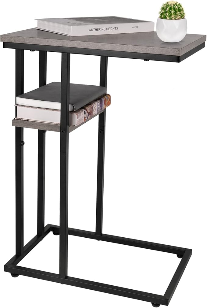Yoobure C Shaped End Table, Side Table by Yoobure
