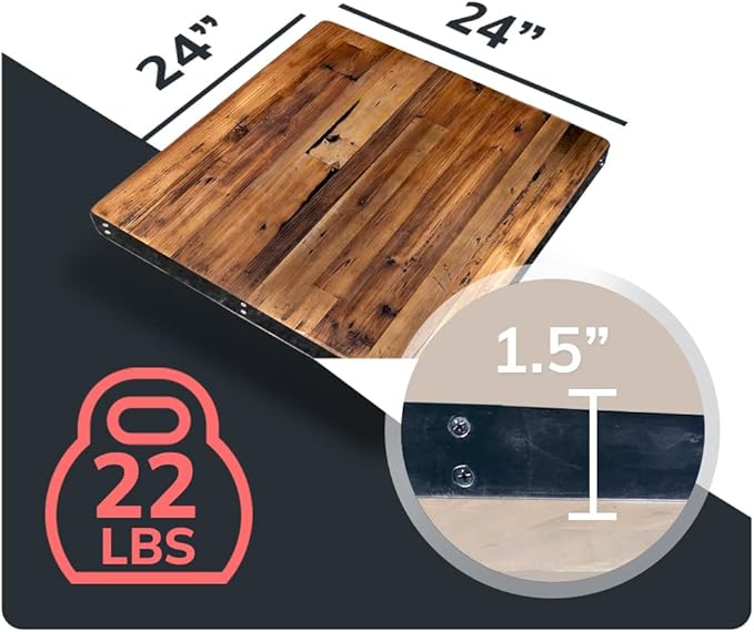 Reclaimed Wood Table Top - Image 2