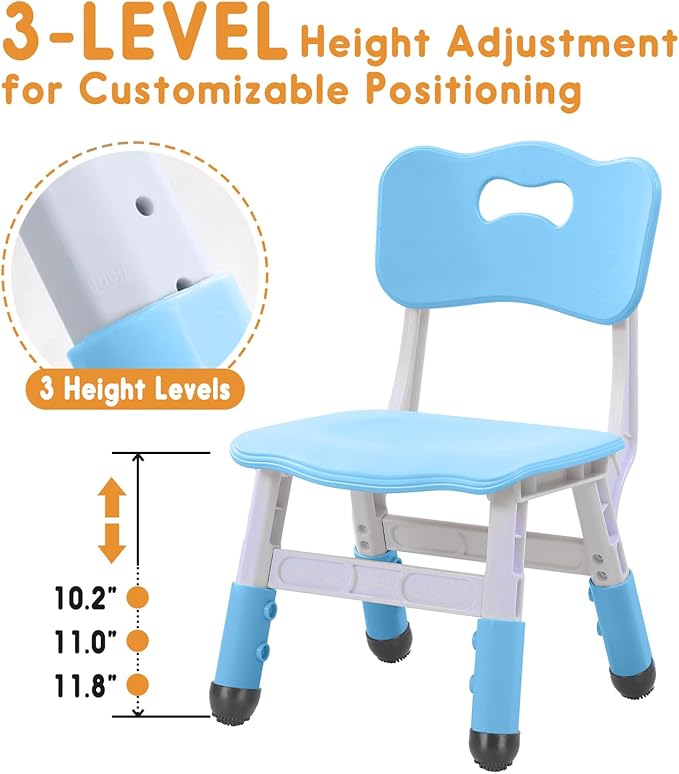 Kid Chairs Indoor 3 Level Adjustable Suitable - Image 4
