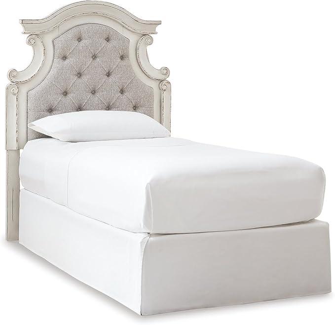 Signature Design by Ashley Realyn Upholstered Tufted Cottage Headboard ONLY - Image 4